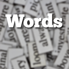 Words
