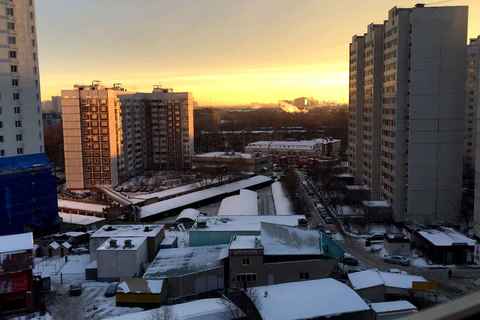 Moscow morning time-lapse