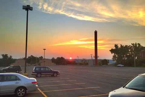 Uncle Sam's sunset