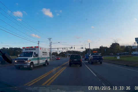 Test drive with the X1 dash cam