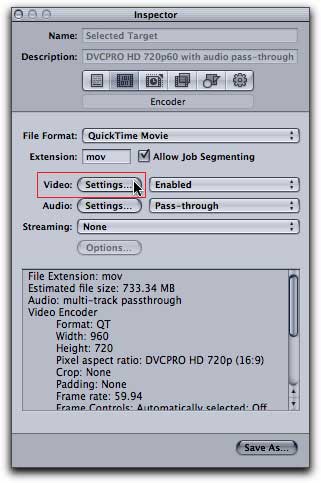 Compreesing video